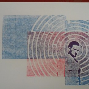 Self-Portrait Pressure Prints and Getting Ready for&nbsp;Amalgam